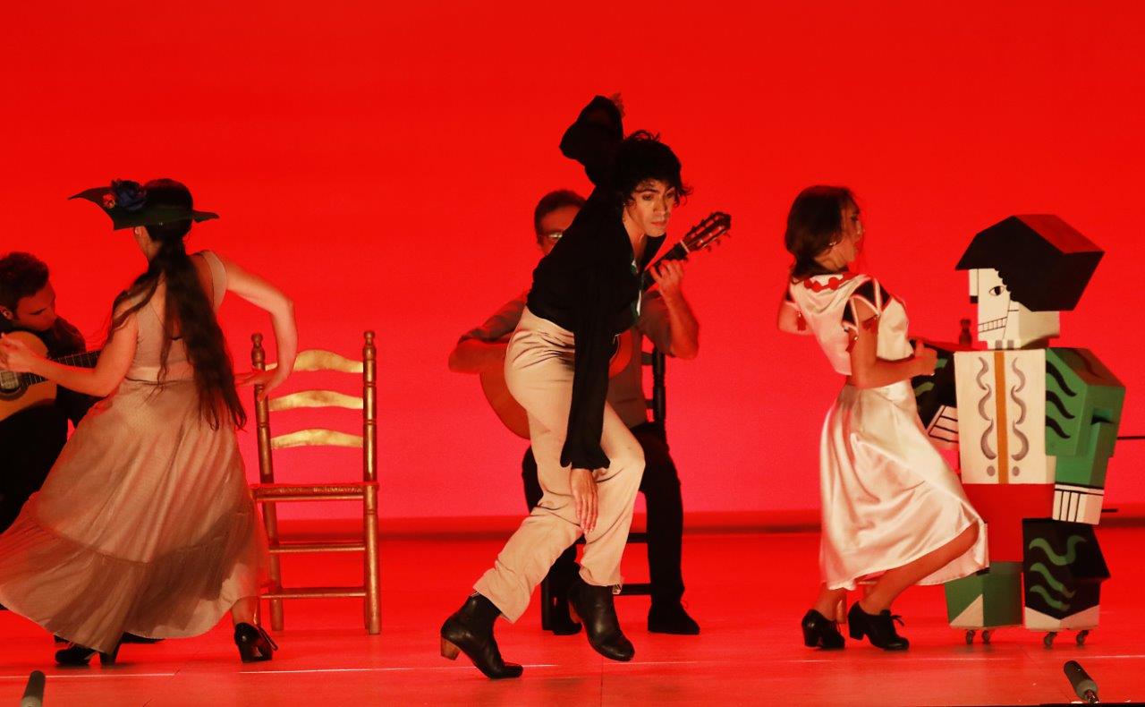 federico nuñez en el ballet flamenco de andalucia