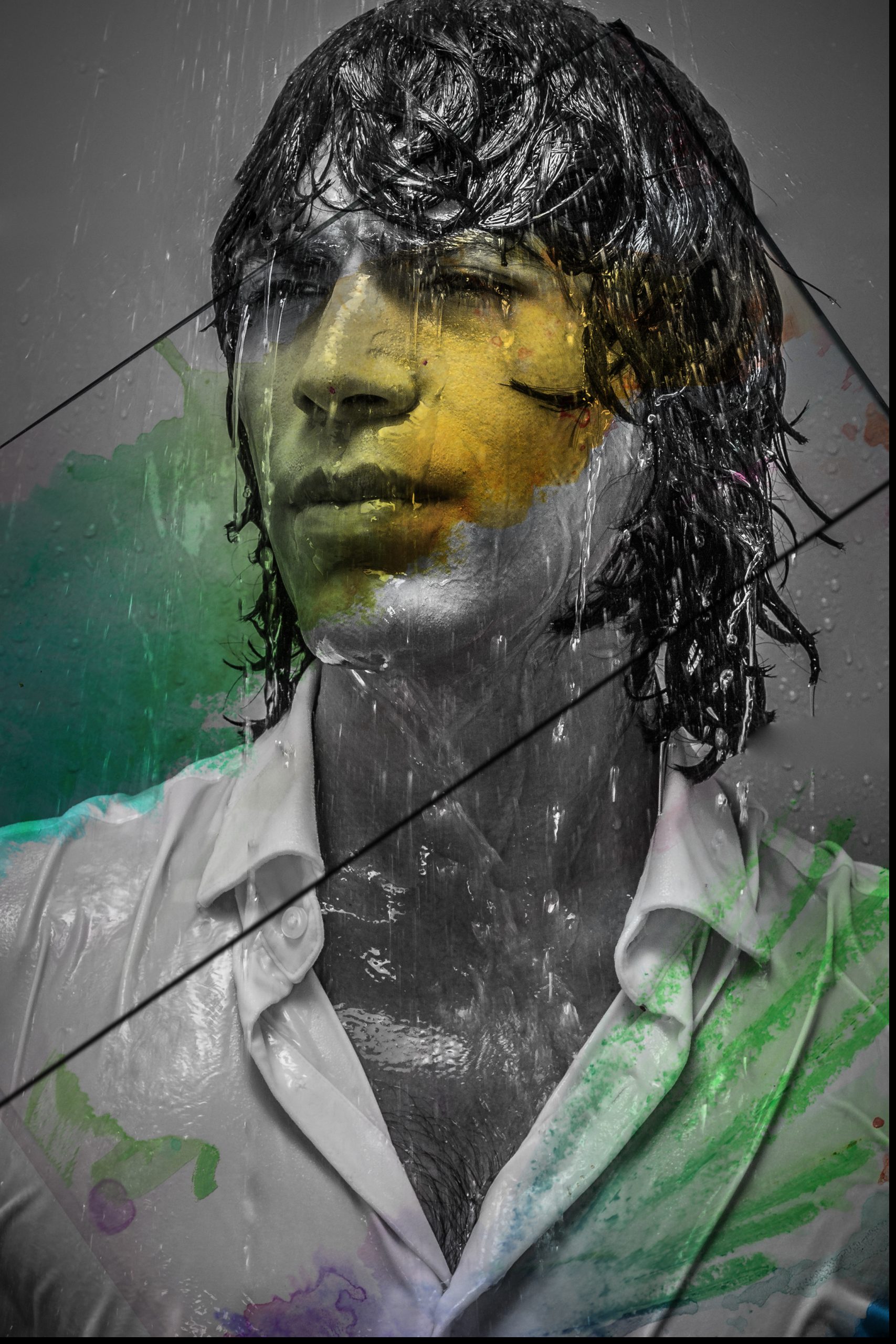 retrato de bailaor flamenco